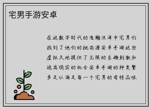 宅男手游安卓